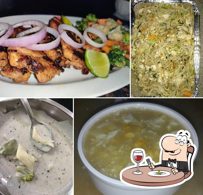 Food at The Garage Cafe