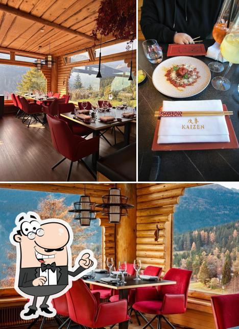 Dai un'occhiata agli interni di Kaizen Japanese Cuisine