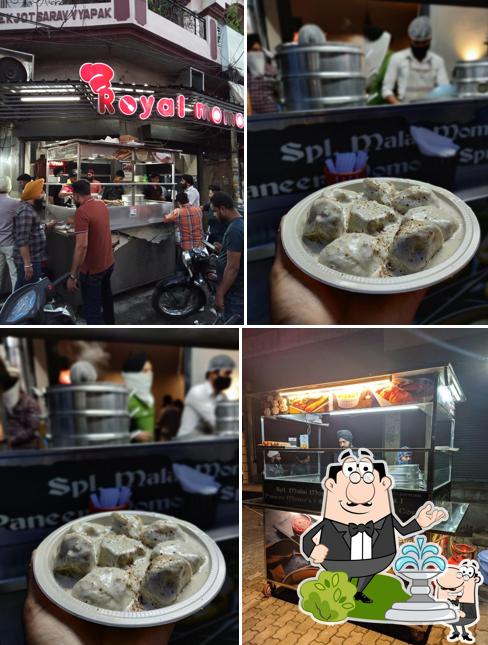 The exterior of Royal Momos