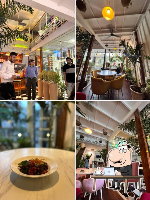 The interior of SALT - all day Brew