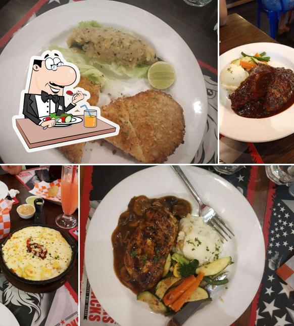 Meals at STACKS AND RACKS