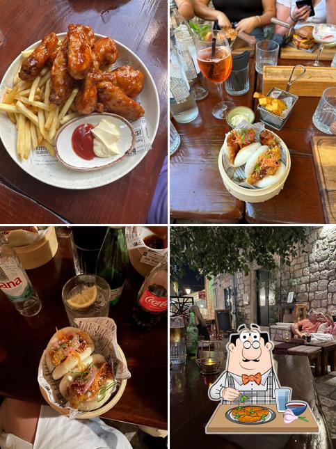 Alette di pollo al Vintage Bar Hvar