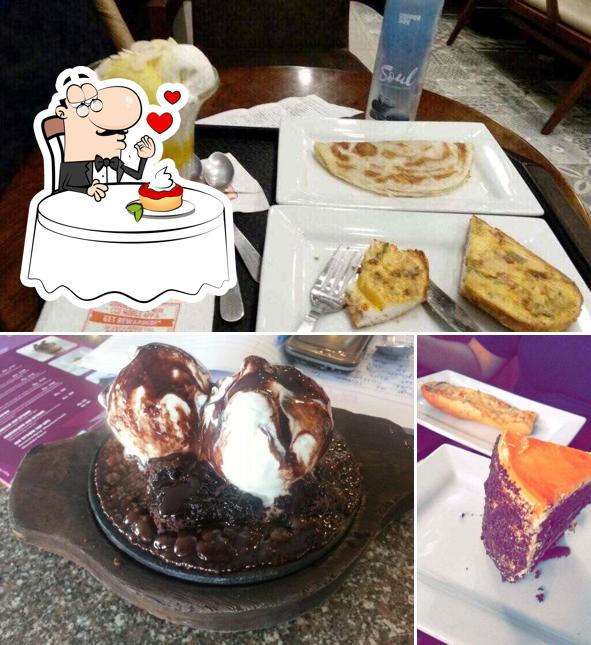 Cafe Coffee Day offers a variety of desserts