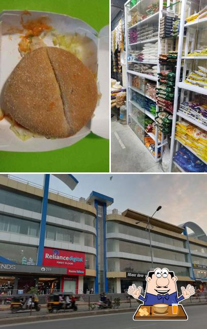 Check out the picture showing food and exterior at McDonald's