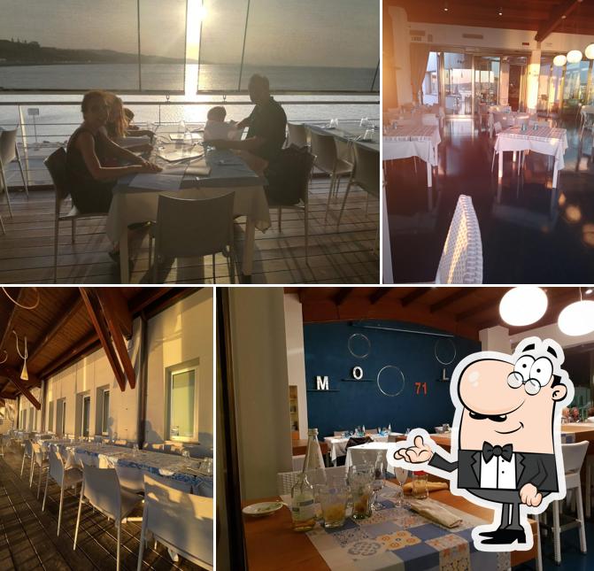 Gli interni di Desiderio al Molo 71