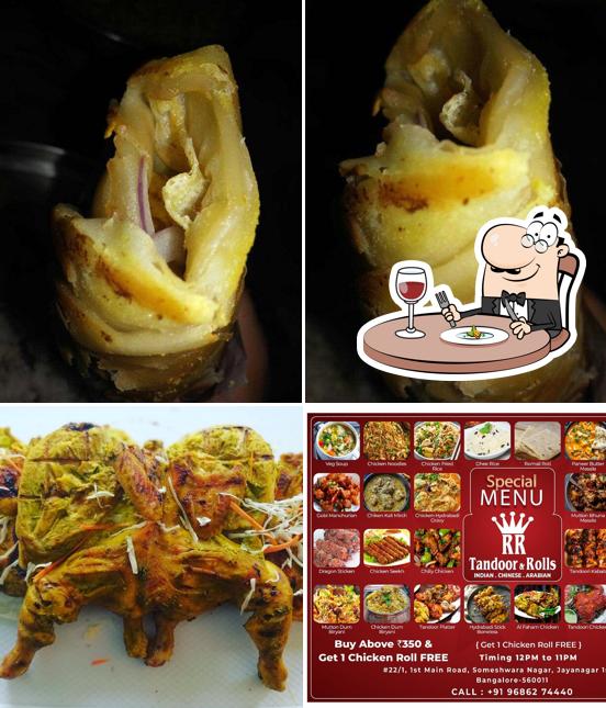 Food at Roll 'n' Tandoor