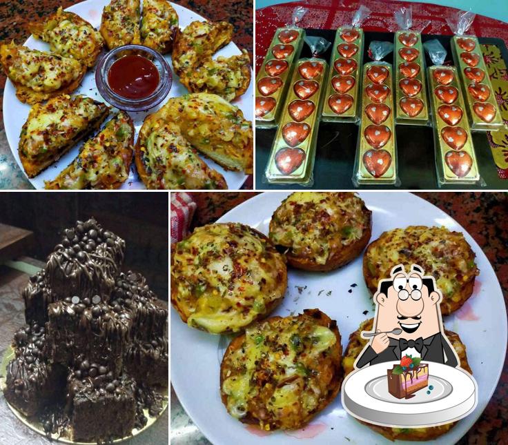 Chocolate cake at The Chocolate Fountain