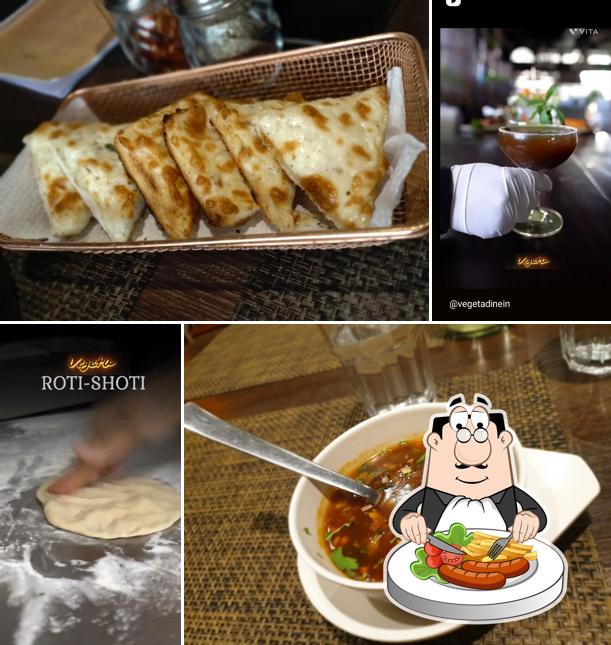 Food at Vegeta - Fine Dine & LOUNGE