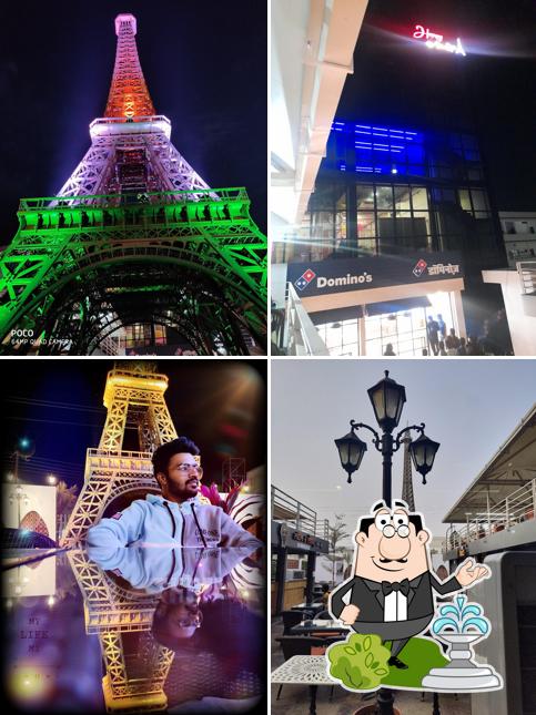 Check out the exterior of Domino's Pizza Laxmi Nagar, Gondia