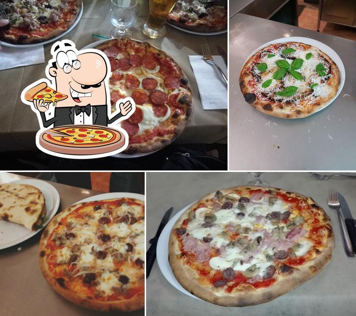 A Pizzeria La Cuccagna, puoi goderti una bella pizza