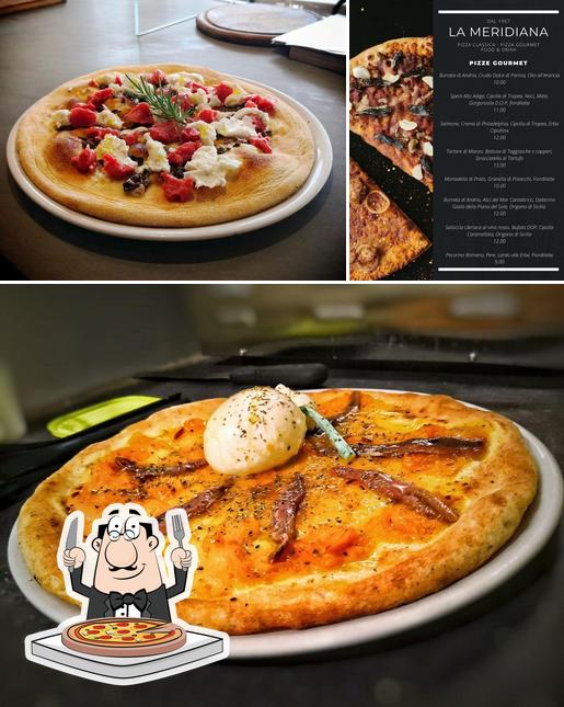 Ordina una pizza a Pizzeria Ristorante La Meridiana - L'originale dal 1967 - Anche senza glutine
