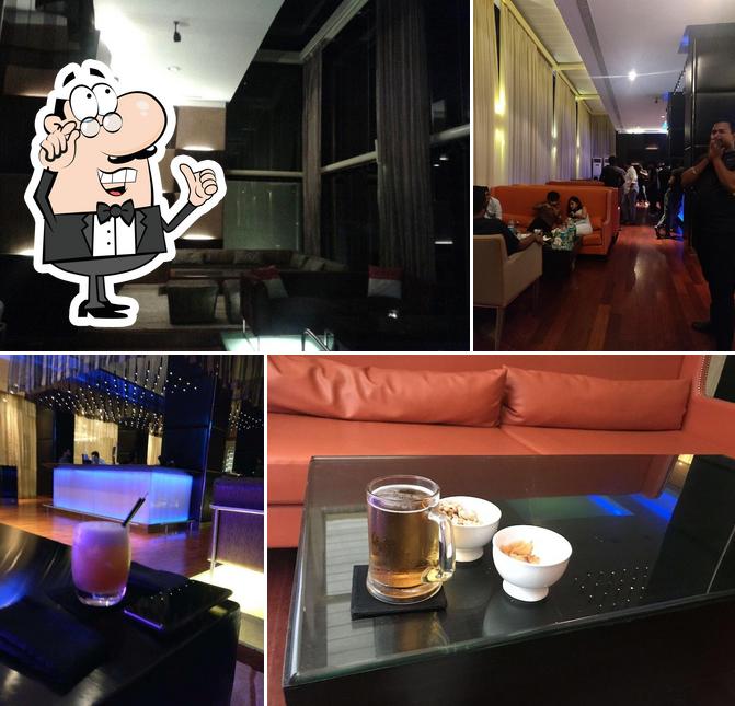 The interior of Blend