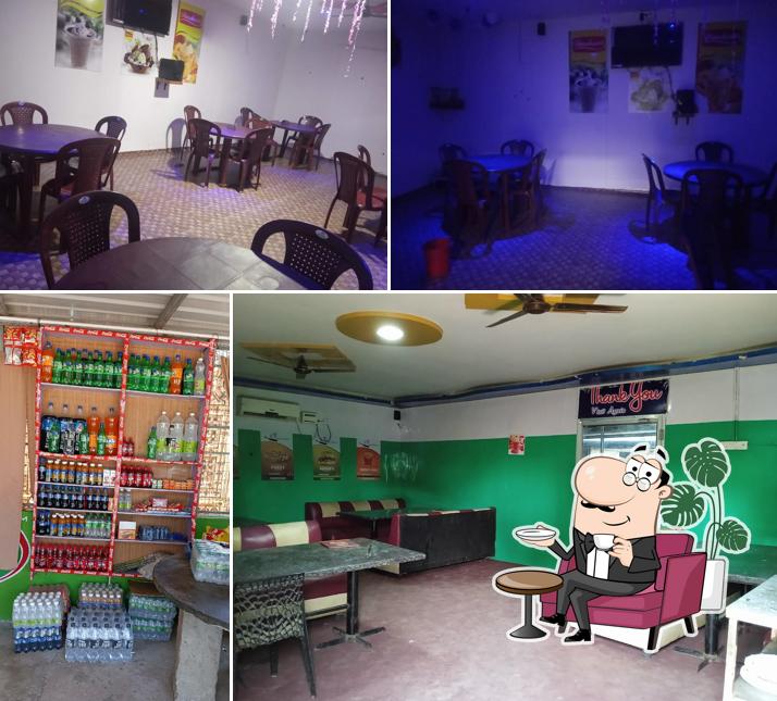 The interior of C&C FAMILY RESTAURANT