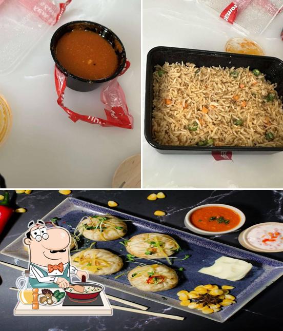 Fried rice at Chin Stix