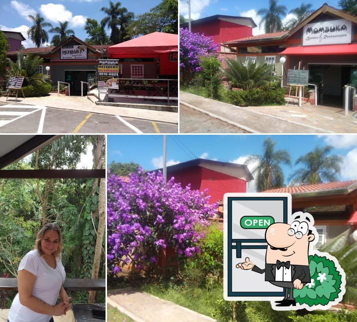 O exterior do Mombuka Cantina