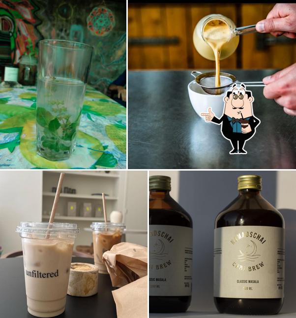 Enjoy a drink at No Mad Chai