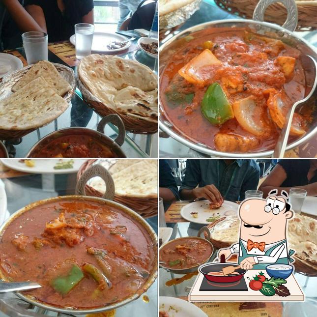 Chicken curry at Chennai Vilas