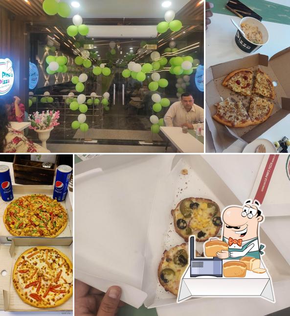 Garlic bread at La Pino'z Pizza-Hari Bhushan Nagar, Rewa, (M.P.)