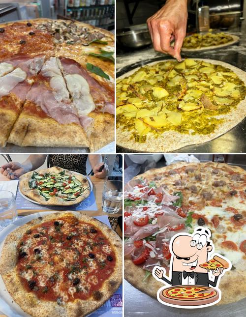 Ordina tra le molte varianti di pizza