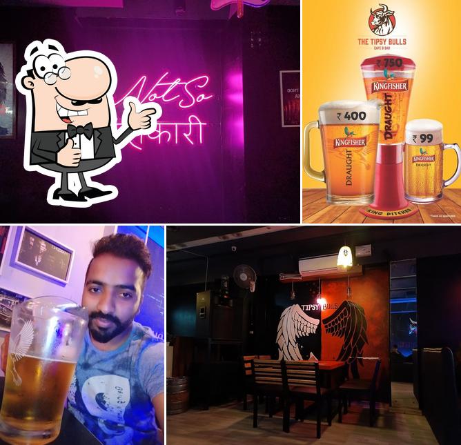 Look at the pic of THE TIPSY BULLS