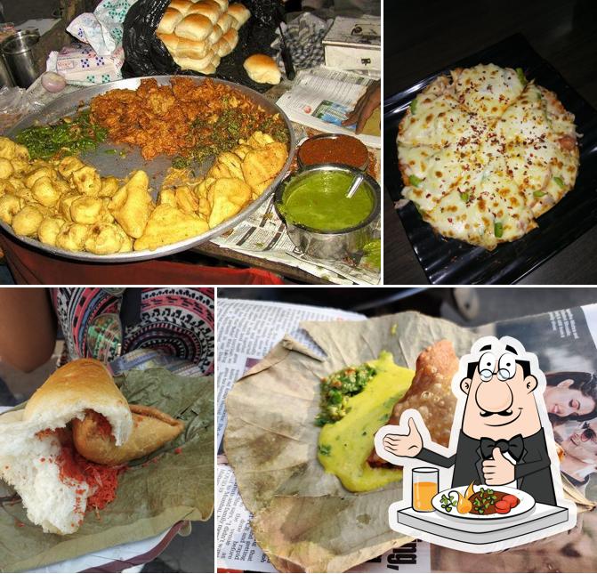 Food at Rajmata Vadapav Center