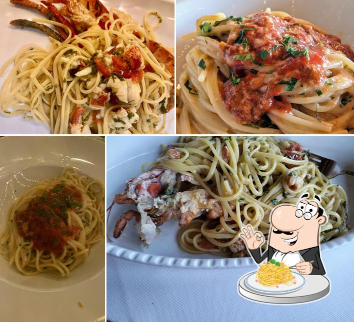 Spaghetti alla carbonara al Aloha Mare