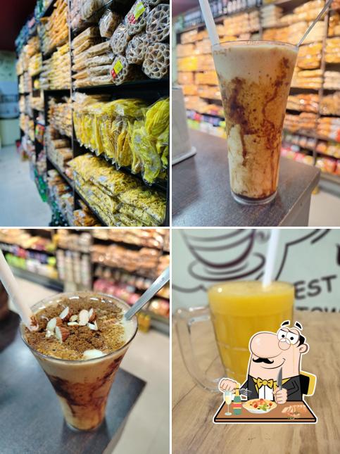 Food at C H HALWA STALL