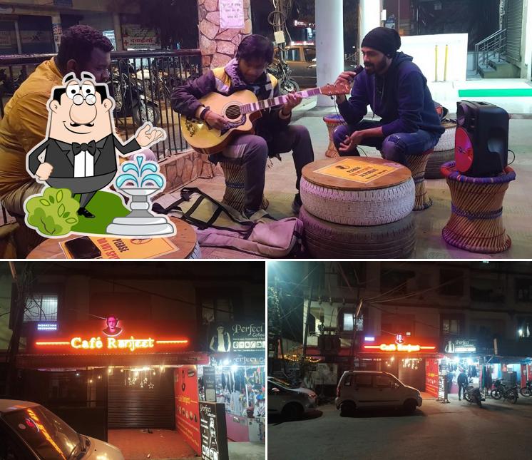 The photo of exterior and interior at Cafe Ranjeet