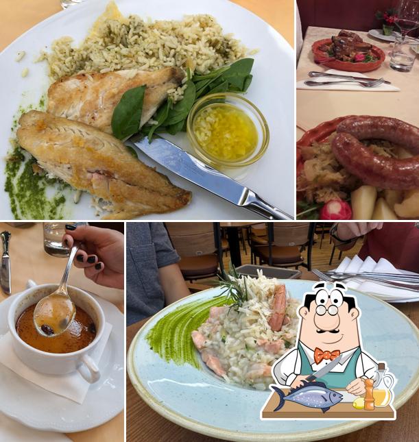 Salmone grigliato al Penzion Mlino