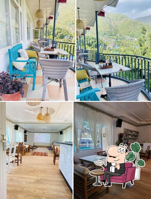 The interior of Sukoon Cafe & Bar