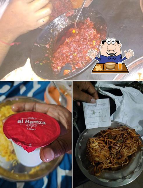 Food at Hotel Al Rahman