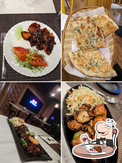 There’s a selection of dishes for meat lovers