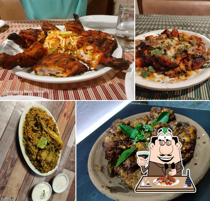 There’s a variety of meals for meat lovers