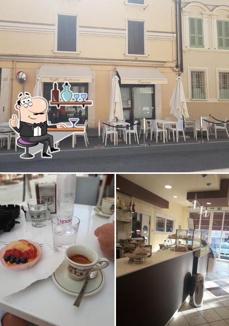 Gli interni di Caffè pasticceria Cavour