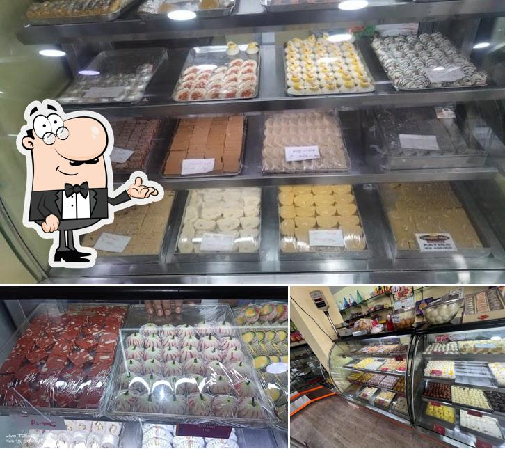 This is the photo displaying interior and food at Chhappan Bhog