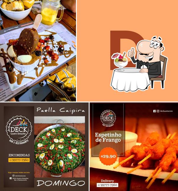 Peça uma das sobremesas