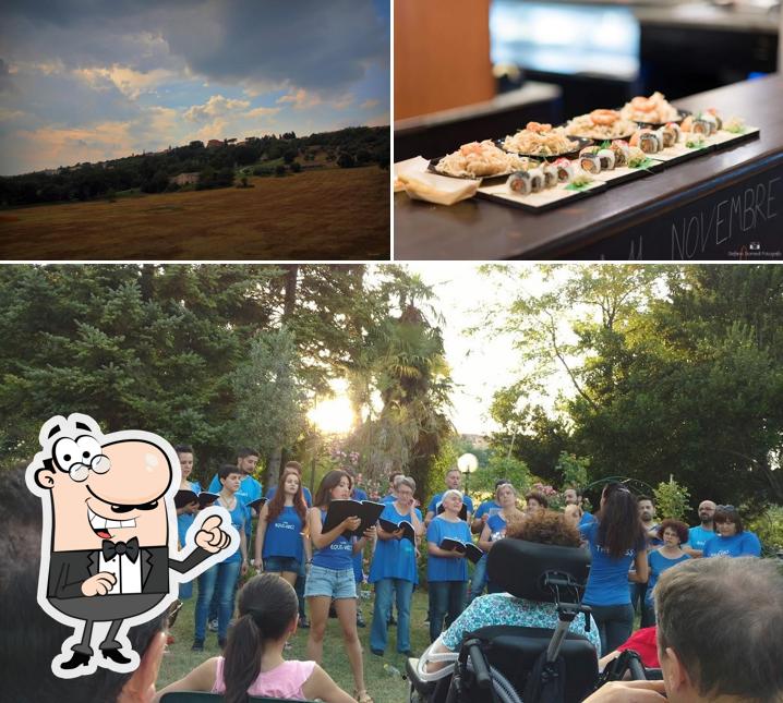 La immagine della esterno e cibo di Caffè dell'Urbe