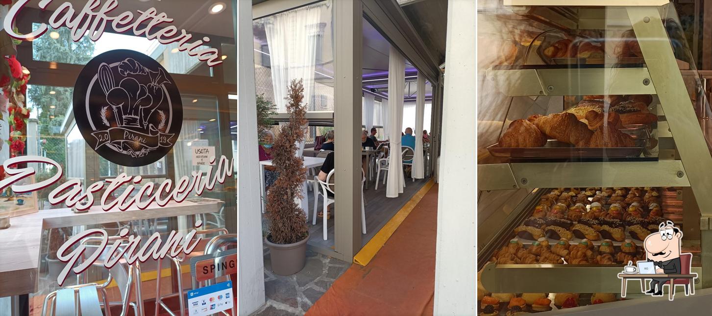 Gli interni di Pasticceria Caffetteria Pirani