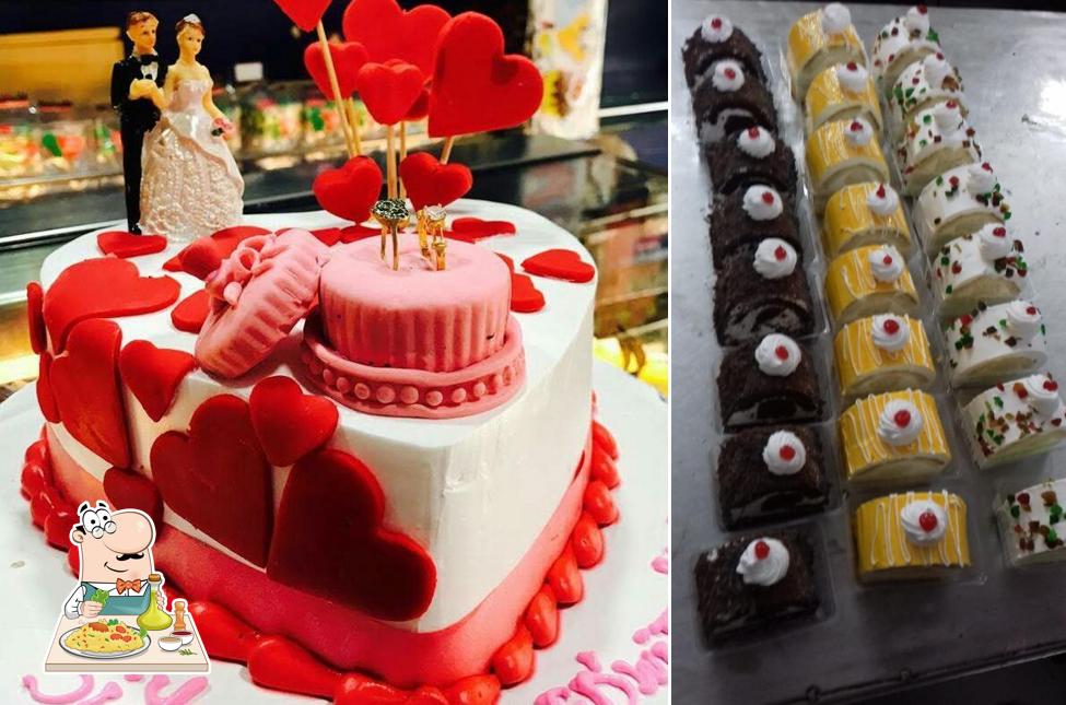 Food at Souffle Cake Shop Katemanivali