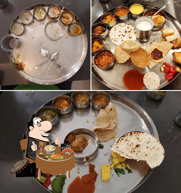 Food at Atithi Dining Hall