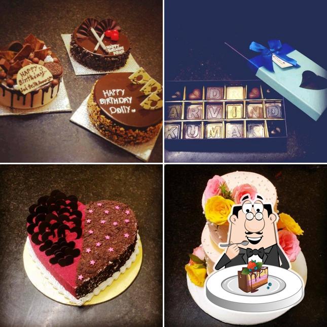 Chocolate cake at Bake N Break Bakery