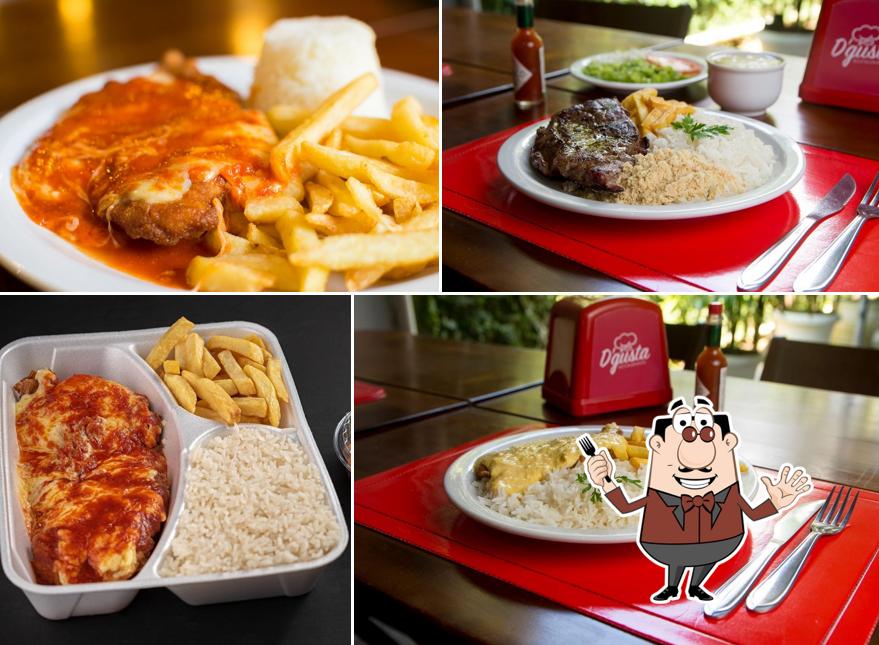 Platos en D'gusta Restaurante