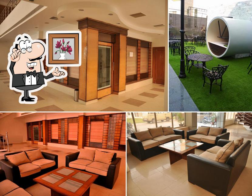 Check out how Hotel Adarsh Palace looks inside