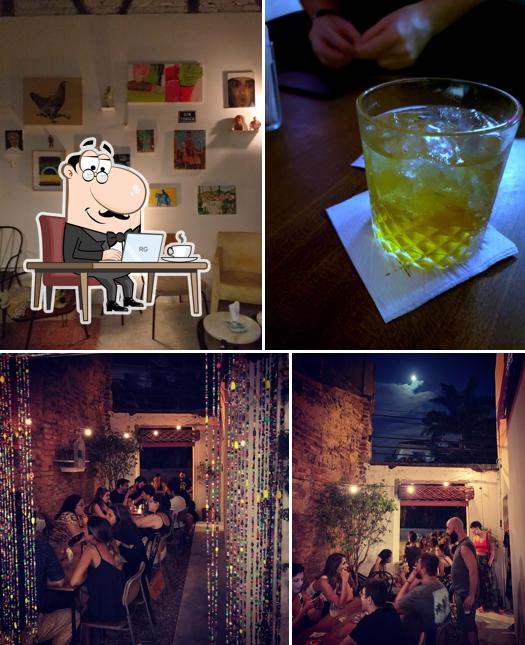 Veja imagens do interior do Quartinho Bar