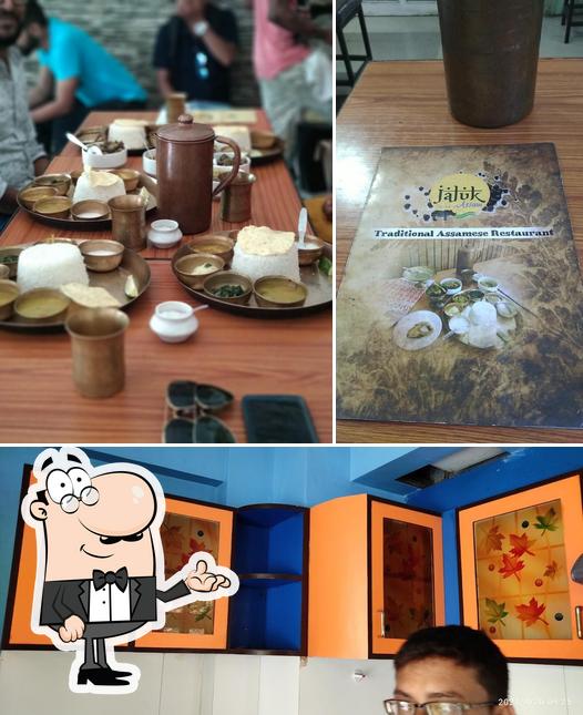 The interior of Jaluk The Taste Of Assam