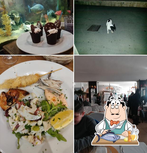 Faraone serve un menu per gli amanti del pesce