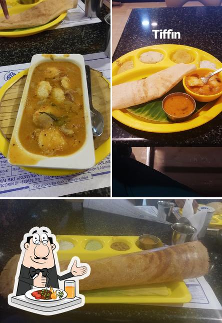 Meals at Hotel Saravana Bhavan