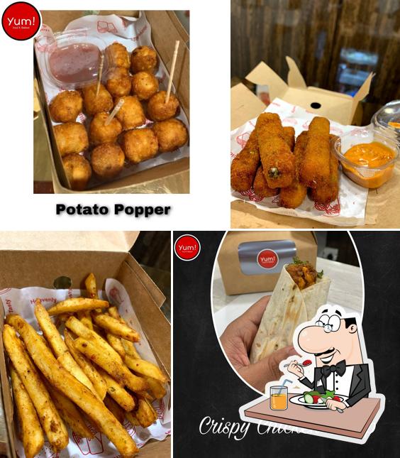 Food at Yum Food & Shakes