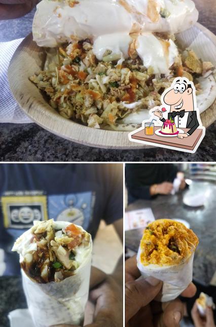 The Arab Street provides a selection of desserts