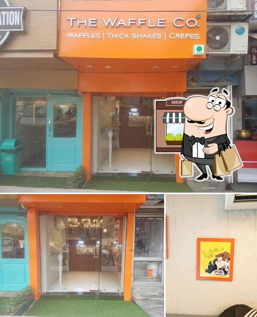 You can get some fresh air outside The Waffle Co